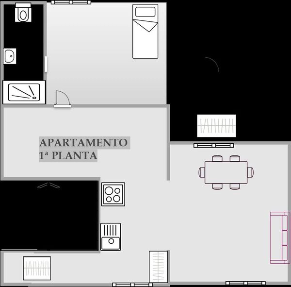 plano de la planta, local, sensahome inmobiliaria