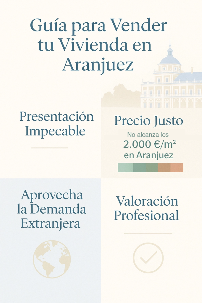 guia para vender tu vivienda en aranjuez, sensahome