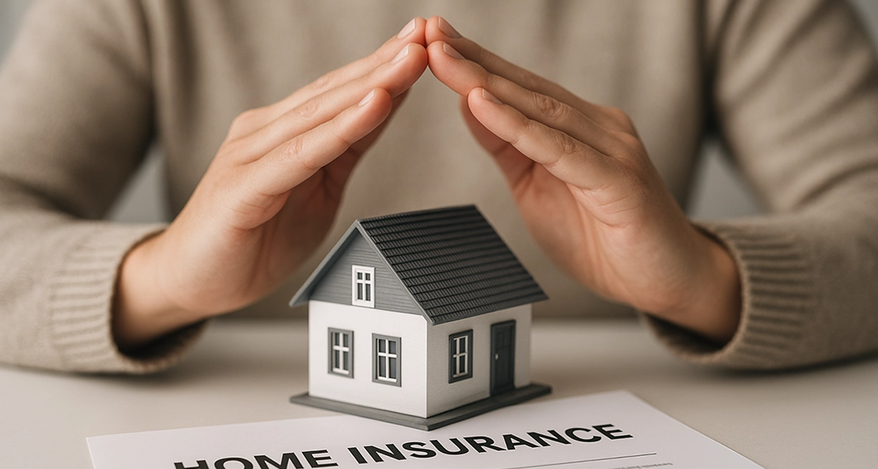 casa asegurada con seguros para el hogar