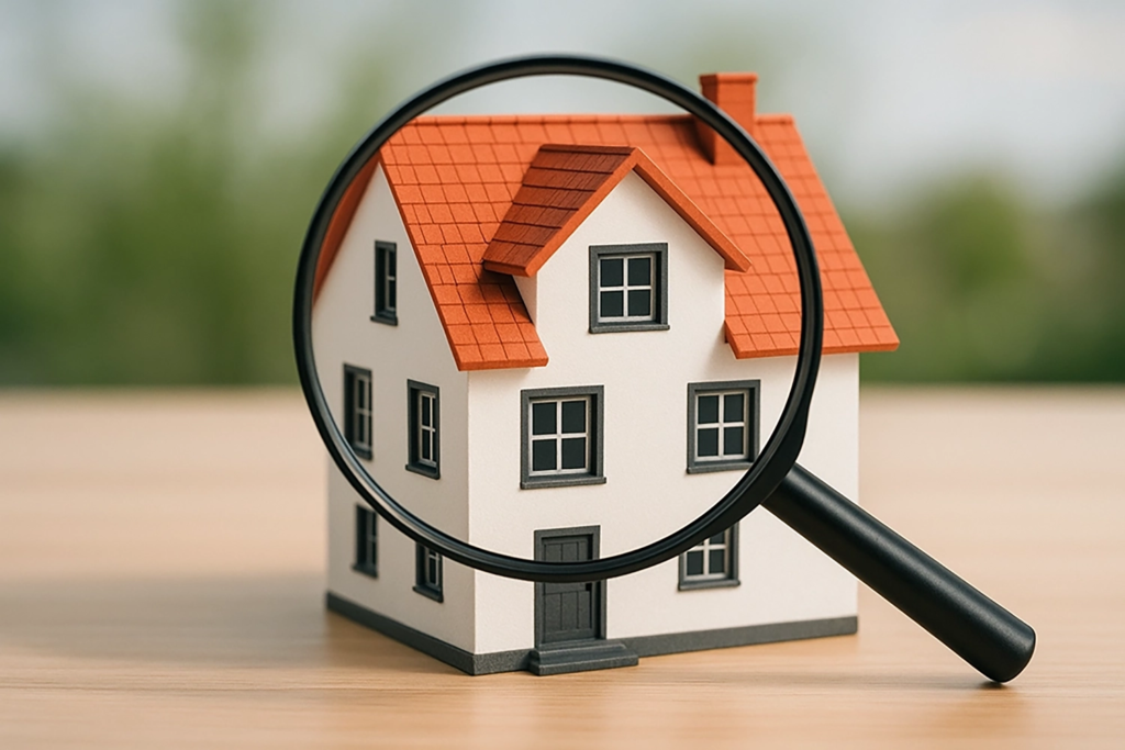 casa con lupa sensahome