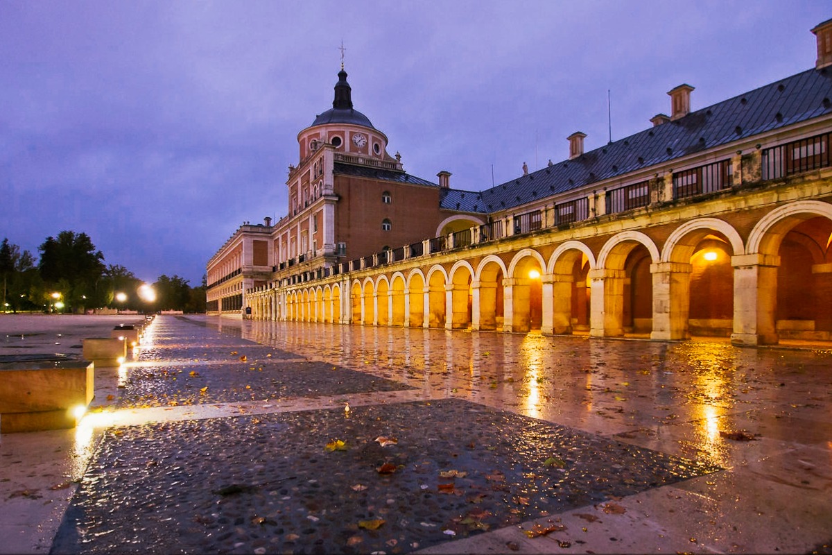 Atardecer Palacio Aranjuez